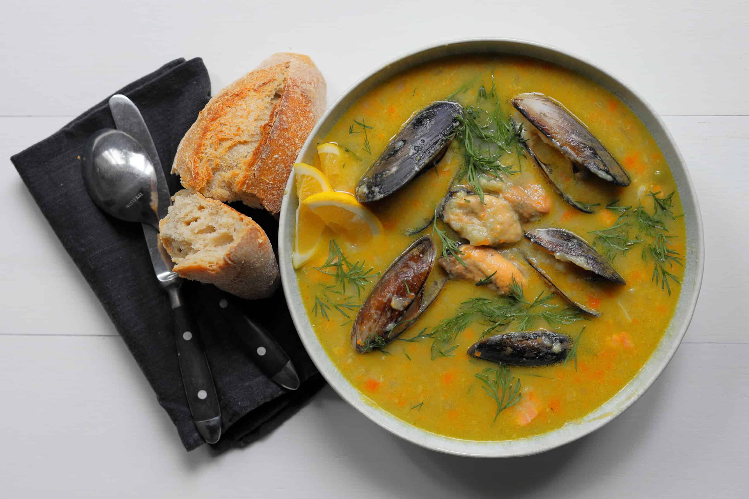 GEOFF’s Seafood Chowder…