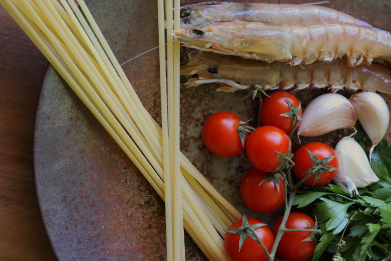 GEOFF’s Pasta and Prawns Recipe…